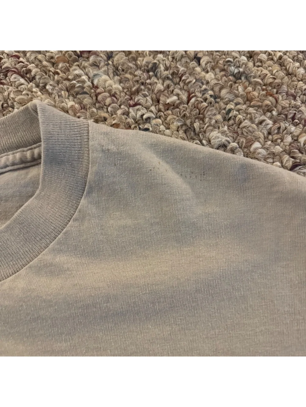 Vintage 90s Quiksilver Single Stitch Graphic T-Shirt Surf Tan Size Medium
